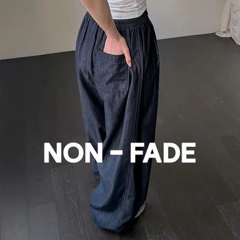 Sierra Cool Two-Way Denim Wide Pants