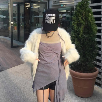 Drape Wrap Strap Plain Sleeveless Mini Dress