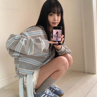 Poi Striped Sweatshirt