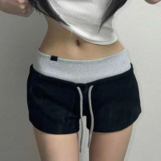 Contrast String Micro Shorts