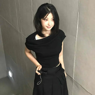 Plain Daily Casual Sleeveless