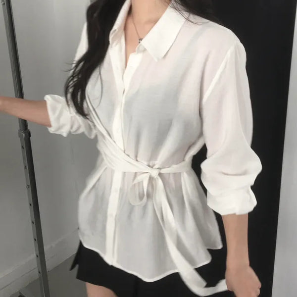 Lumi Wrap Blouse
