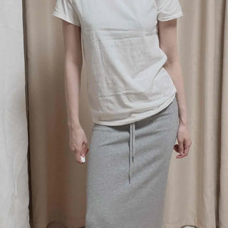 String H-Line Straight Relaxed Fit Daily Long Skirt