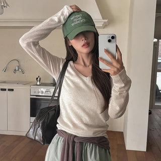 Nemo Linen V-neck Knit