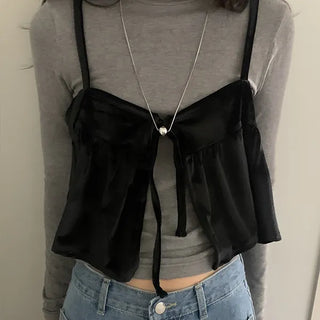 Glassy Angora Turtleneck T-shirt