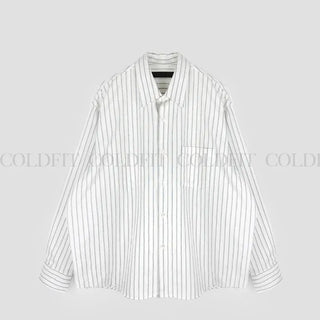 Pinstripe Boyfit Shirt