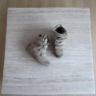 SUEDE HIGH-TOP SNEAKERS