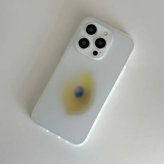 Muted Lemon Translucent Jelly iPhone Galaxy Spring New Phone Case