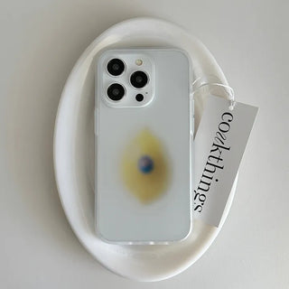 Muted Lemon Translucent Jelly iPhone Galaxy Spring New Phone Case