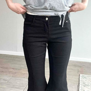 Button Bootcut Daily Shorts