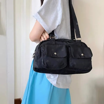 Y2K Star Candy Two-Pocket  Shoulder Crossbody Bag