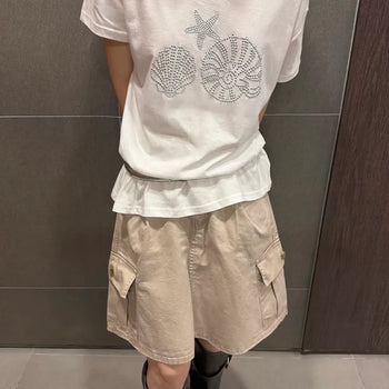 Ash Cargo Vintage Midi Skirt