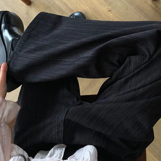 Eileen Stripe Wide Cotton Pants