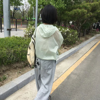 [UNISEX] Star Patch Point Wide Pants