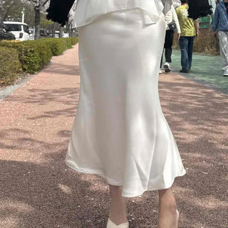 Flare A-Line Daily Romantic Long Skirt