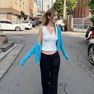 Belly Delicate Fit Color Cardigan