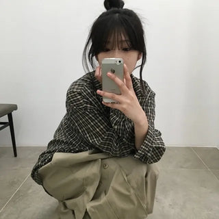 Beat Over Check Shirt