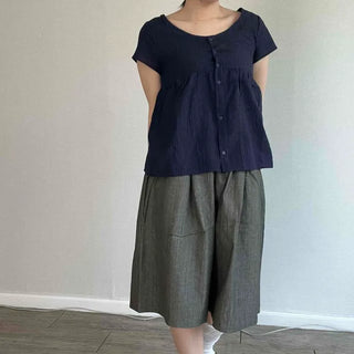 Roya Loose Fit Wide Daily Shorts
