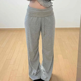 Pintuck Wide Daily Long Pants