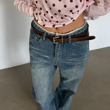 Lace semi-bootcut