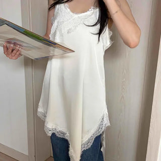 Plain Strap A-Line Sleeveless Loose Fit Mini Dress
