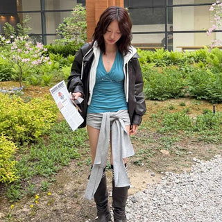 Regular Fit Shirred Daily Sporty Shorts