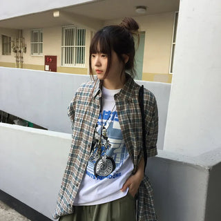 [UNISEX] City Pop Lettering Short Sleeve T-shirt
