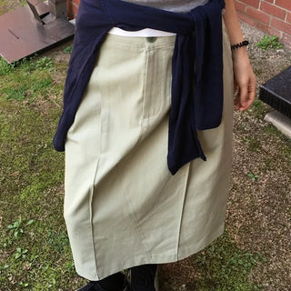 Poi Cotton Long Skirt