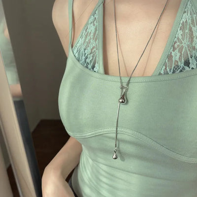 Ritzi Asymmetrical Teardrop Necklace