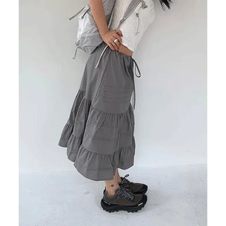 Nagoya pin tuck skirt