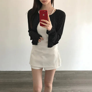 Kayleigh Dot See-through Cardigan