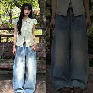 Hika Washed Wide Pants