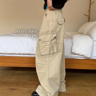 Dunny Knee Pintuck Cargo Pants