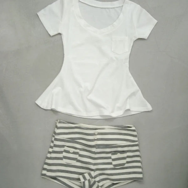 flare t-shirt(2colors)