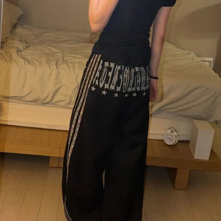 Sephoric lettering pants