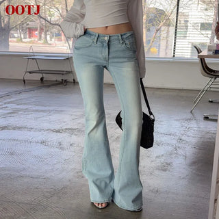 Persono Low denim bootcut pants