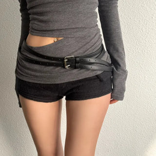 Cable Slim Double Layered Two-Line Belt