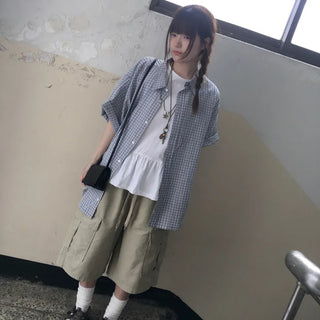 [UNISEX] Hair Check Shirt