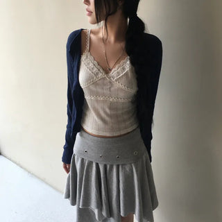 Letty Lace V-neck Sleeveless