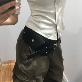 Vita Cross Big Pocket Wide Belt