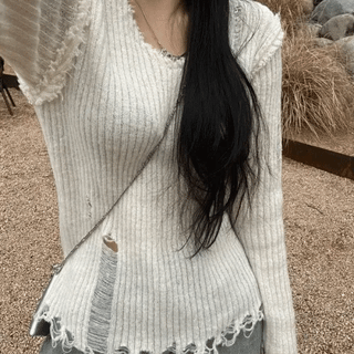 Reels V Damage Knit