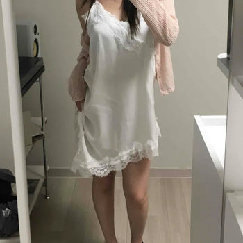 Plain Strap H-Line Sleeveless Loose Fit Mini Dress