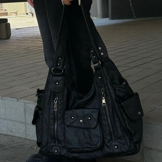 Las Pocket Shoulder Two-Way Crossbody Bag