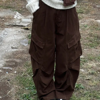 Need Wash Pocket Pintuck Over Cargo Pants