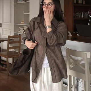 Florence Striped Oversized Shirt