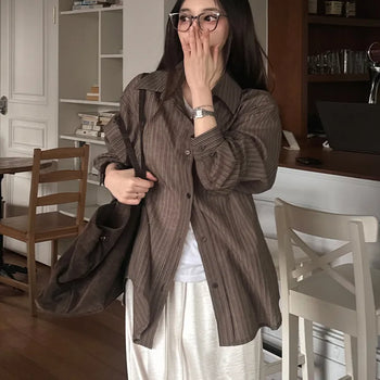 Florence Striped Oversized Shirt