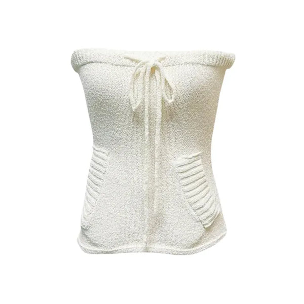 pocket tube top(2colors)