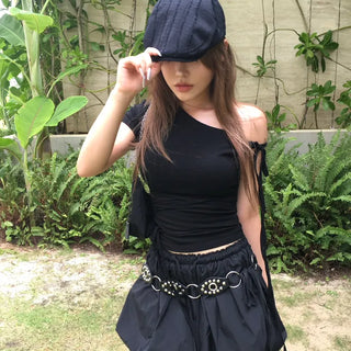 Rich Cut Line Damaged Hunting Cap
