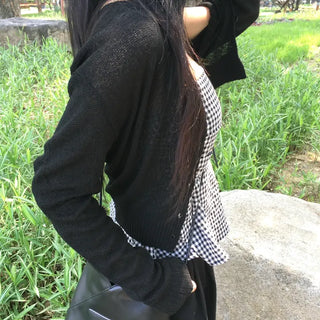 Fury Linen V-Neck Cardigan