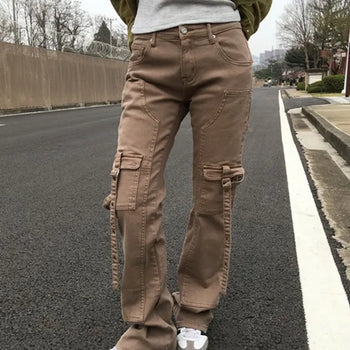 *Domestic/High Quality* Belt-Dyed Bootcut Pants